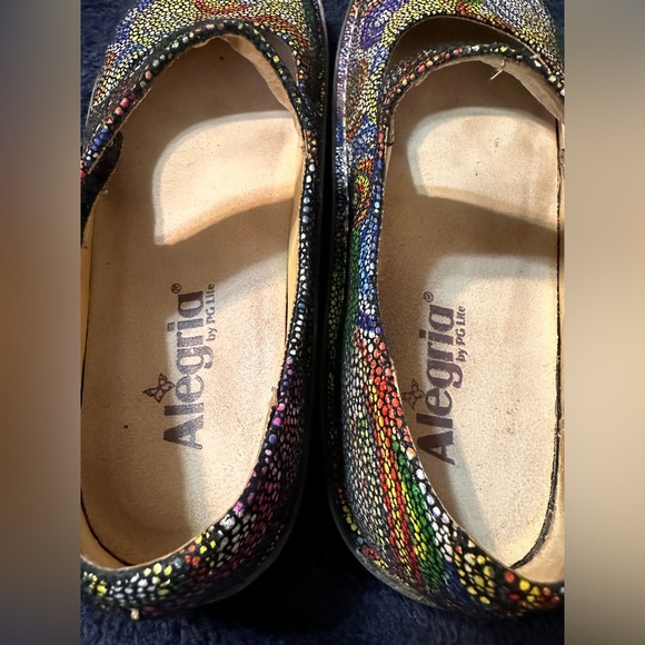 Algeria Paloma Mary Jane’s — mosaic rainbow print size 38 - Picture 3 of 5